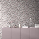 Muriva Elixir Cube Marble Rose Gold Wallpaper 166511