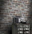 Rasch Urban Faux Brick Natural Wallpaper 217339