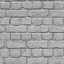 Rasch Brick Effect Dark Grey Wallpaper 226720