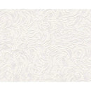 Belgravia Blown Vinyl Geometric White Wallpaper 5806