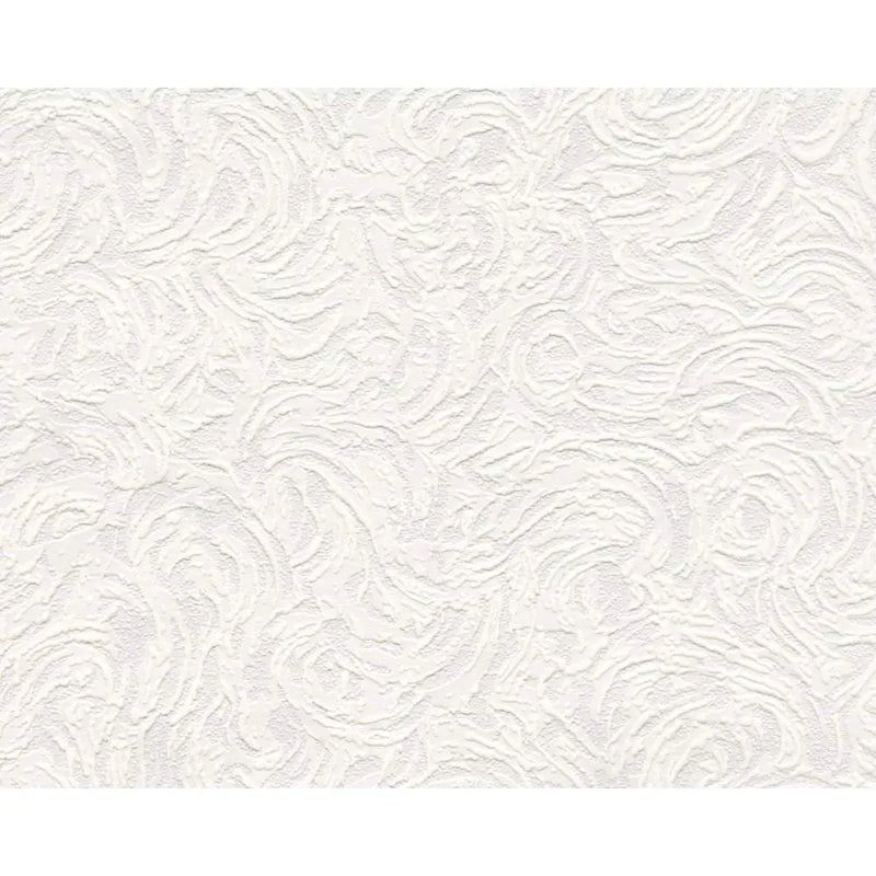 Belgravia Blown Vinyl Geometric White Wallpaper 5806