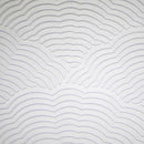 Belgravia Blown Vinyl Striped White Wallpaper 5807