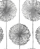 Muriva Dandelion Luxury Floral Charcoal Wallpaper J04209