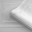 Amara Panel Vinyl Wallpaper Dove Grey Belgravia 7376