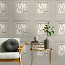 Corinthia Panel Wallpaper Pearl Belgravia 246