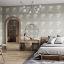 Corinthia Panel Wallpaper Pearl Belgravia 246