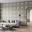 Corinthia Panel Wallpaper Pearl Belgravia 246
