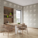 Corinthia Panel Wallpaper Pearl Belgravia 246