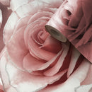 Madison Rose Glitter Floral Wallpaper Raspberry and Blush Pink Muriva 139521 (59)