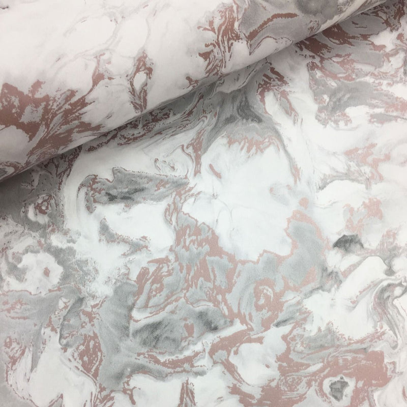 Elixir Marble Wallpaper Rose Gold / Grey Muriva 166502