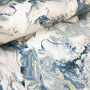 Elixir Marble Wallpaper Blue / Gold Muriva 166504