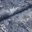 Elixir Marble Wallpaper Navy Blue / Silver Muriva 166505