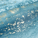 Semper Marble Wallpaper Teal / Gold Muriva 189504
