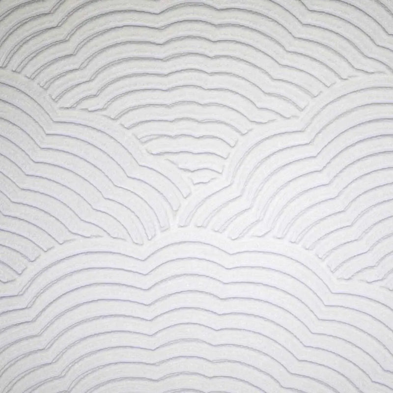 Belgravia Blown Vinyl Striped White Wallpaper 5807