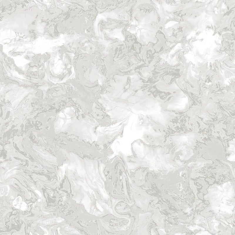 Liquid Marble Wallpaper Light Grey Debona 6354