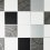 Debona Dotty Wallpaper Kitchen Bathroom Black Silver 2670