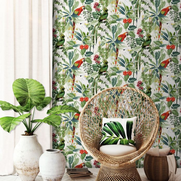 Ikala Tropical Wallpaper Multi Muriva 576204