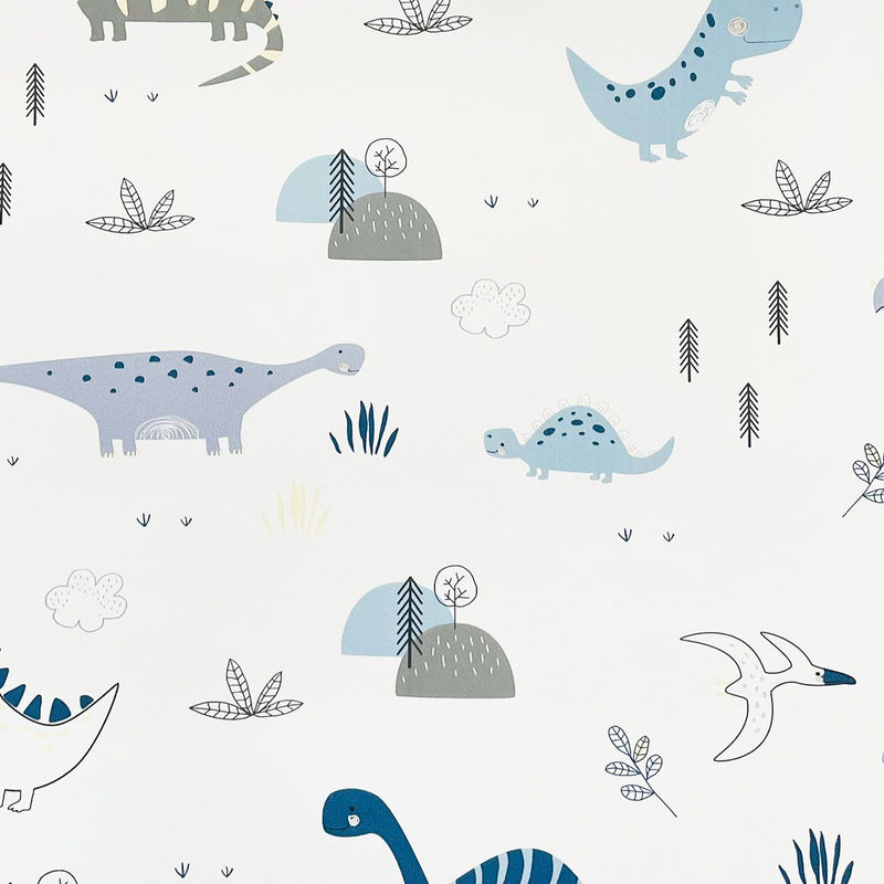 Bambino XVIII Dinosaurs Wallpaper Natural Rasch 249347